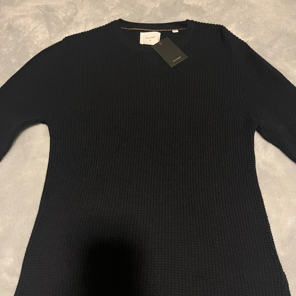 Blue Long Sleeve Sweater